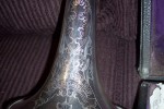 Trombone, SN 5296. Photo(s) courtesy of eBay Member: musicalgirlaz. Trombone, SN 5296. Photo(s) courtesy of eBay Member: musicalgirlaz.
