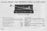 Model 58 Post Horn. 1959 Roth-Reynolds catalog.