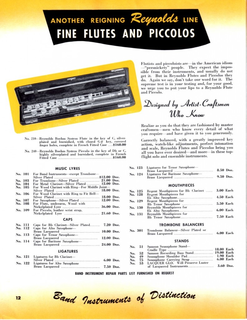 1949 F.A. Reynolds catalog Contempora Corner