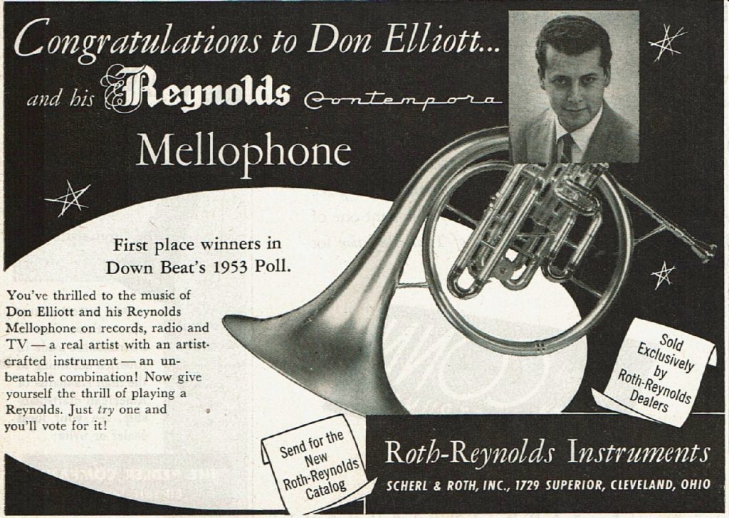1954-DonElliott-Mellophone